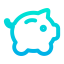 Piggy bank icon 64x64