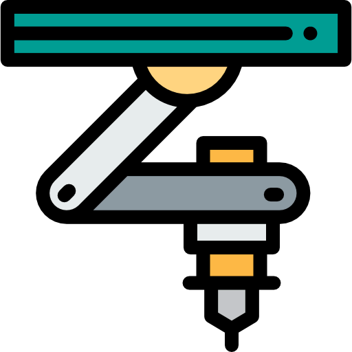 Robot arm icon