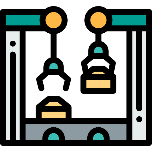 Robot arm icon