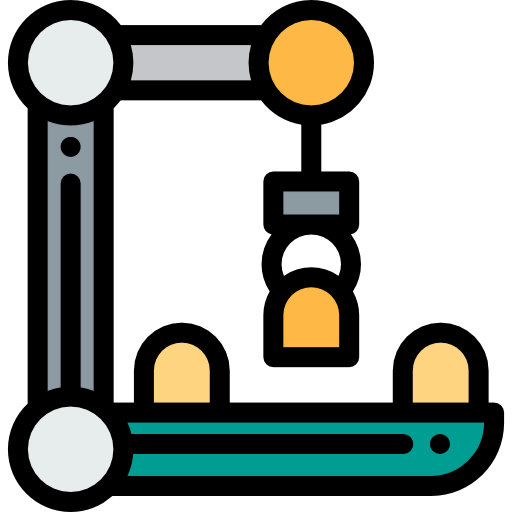 Robot arm icon