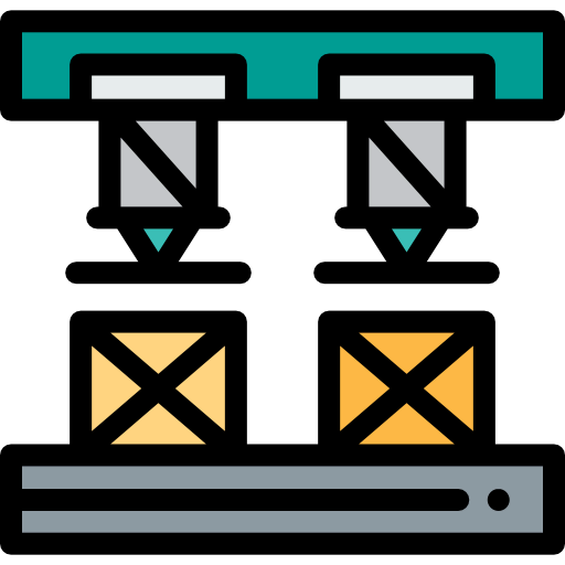 Robot arm icon