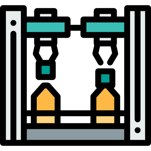 Robot arm icon