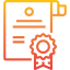 Certificate icon 64x64