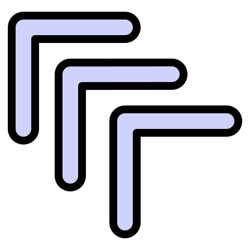 Diagonal arrows ícono