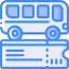 Bus ticket icon 64x64