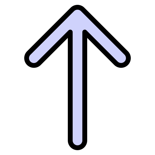 Up arrow ícono