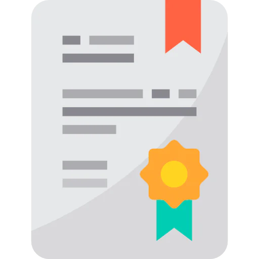 Certificate icon