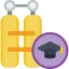 Scuba diving icon 64x64