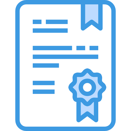 Certificate 图标