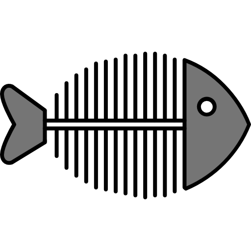 Fish bones icon