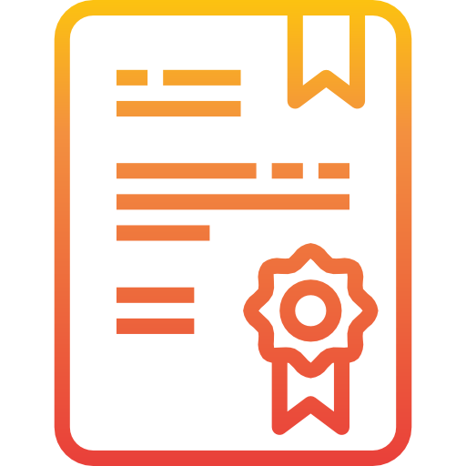 Certificate アイコン