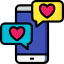 Love message icon 64x64