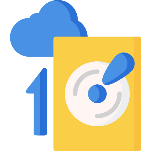 Hard disk icon