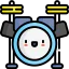 Drum set icon 64x64