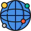 Global network ícone 64x64
