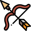Bow and arrow icon 64x64