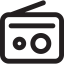 Radio ícone 64x64