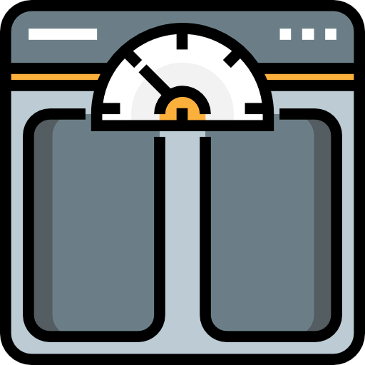 Weighing scale icon