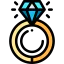 Engagement ring icon 64x64