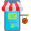 Online shop icon 64x64