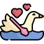 Лебедь иконка 64x64