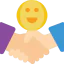 Рукопожатие иконка 64x64