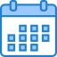Calendar ícono 64x64