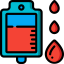 Blood bag icon 64x64