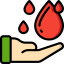 Blood donation icon 64x64