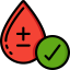 Blood donation icon 64x64