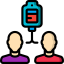 Blood donation icon 64x64