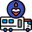 Blood donation icon 64x64