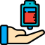 Blood donation icon 64x64
