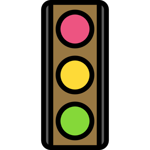 Traffic lights icon