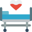 Hospital bed icon 64x64