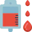 Blood bag icon 64x64