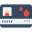 Blood donor card icon 64x64
