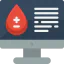Blood donation icon 64x64