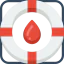 Blood donation icon 64x64