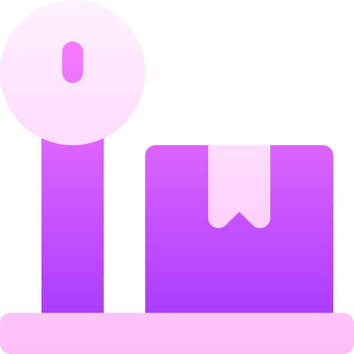 Weighing scale icon