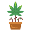 Cannabis アイコン 64x64