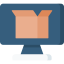 Online shopping icon 64x64