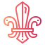 Fleur de lis icon 64x64