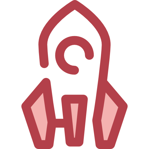 Rocket ship icon