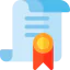 Certificate icon 64x64