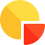 Pie chart icon 64x64