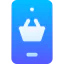 Mobile shopping icon 64x64