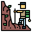 Hiking icon 64x64