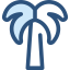 Palm tree icon 64x64