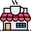 Coffee shop icon 64x64